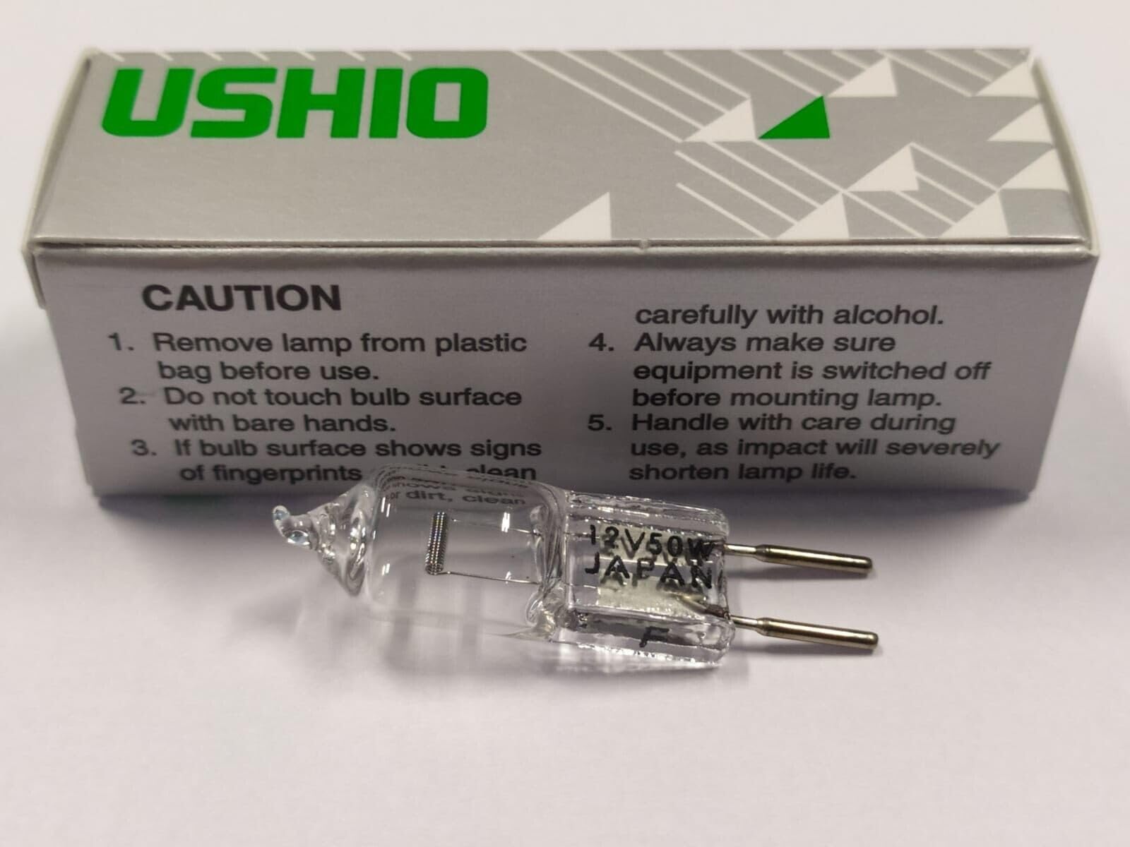 JPN LAMPS USHIO JC12V-50W Halogen Lamp GY6,35-0827 - Amazon.com
