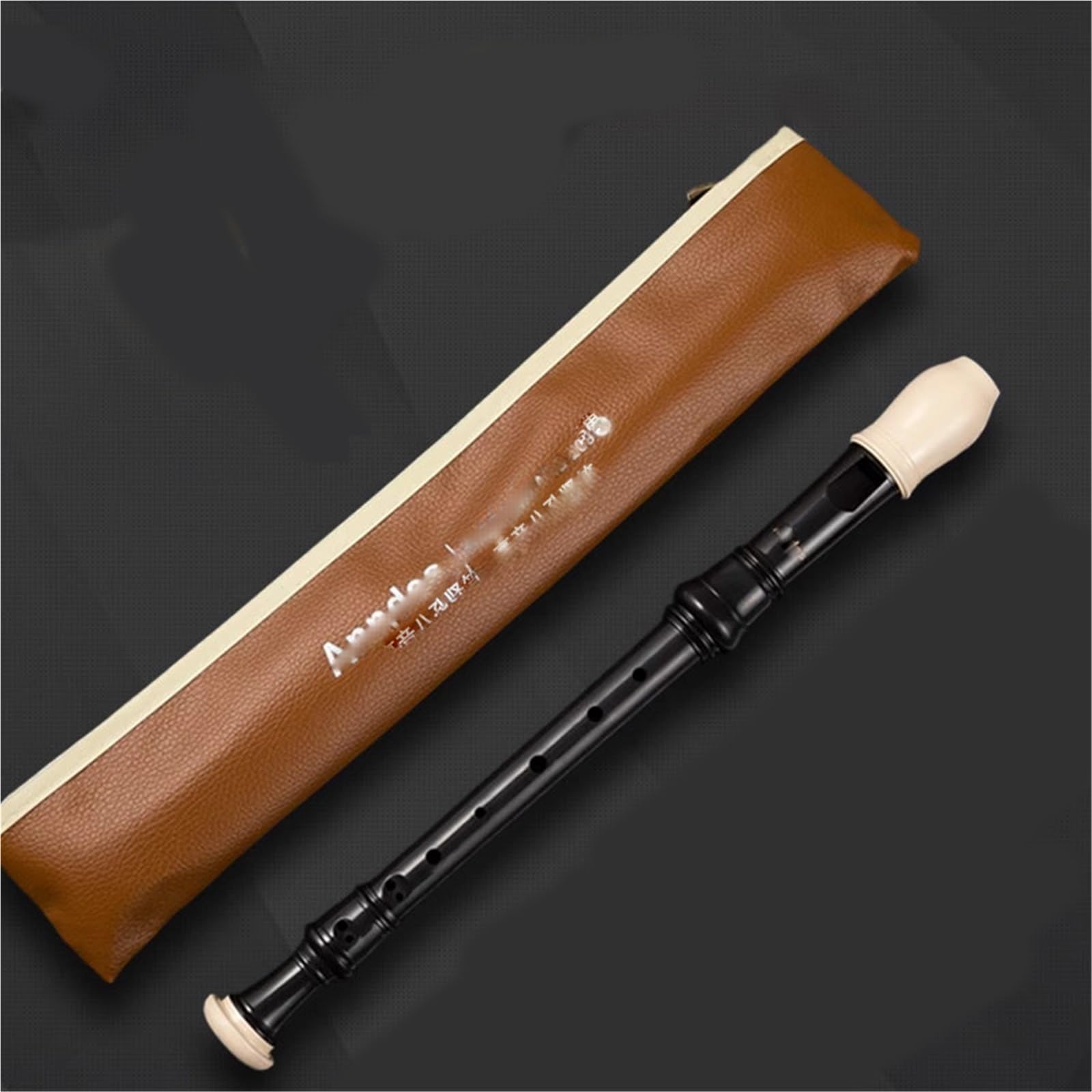 Flauta Dulce Madera Flauta Dulce Soprano De 8 Agujeros Estilo Alemán Instrumento Para Principiantes