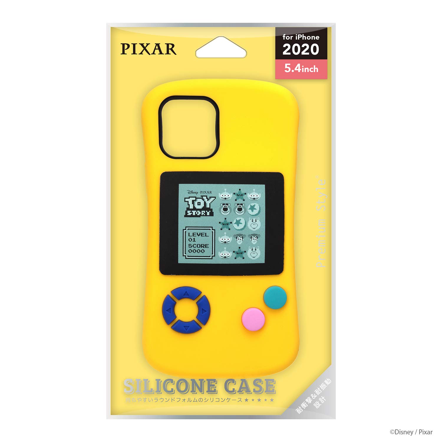 Amazon.co.jp: Premium Style iPhone 12 mini用 シリコンケース [トイ