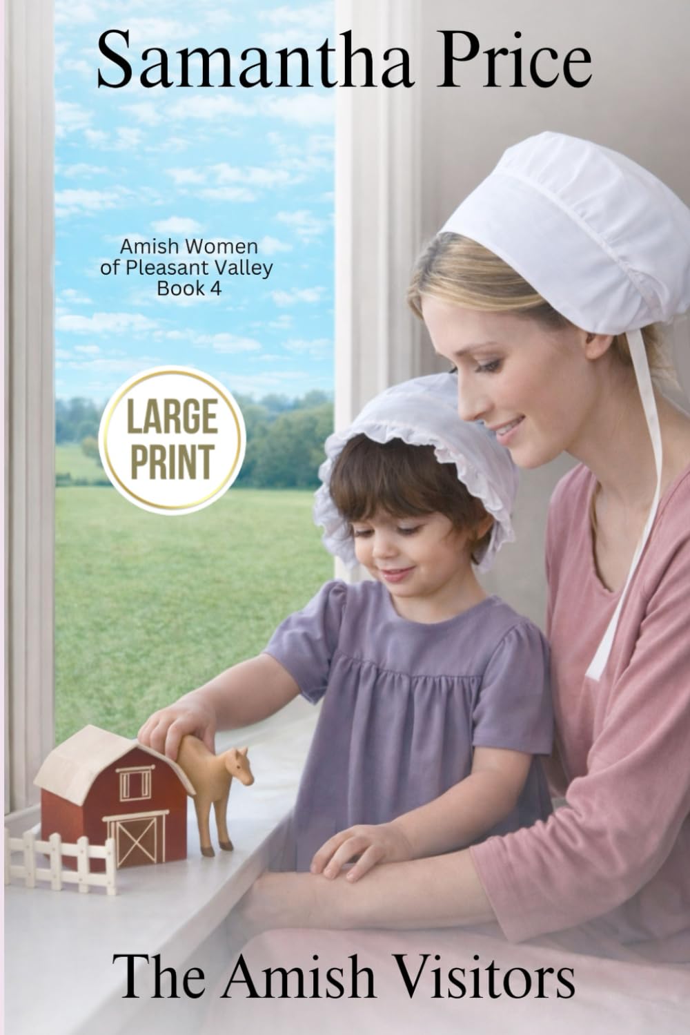The Amish Visitors LARGE PRINT: Amish Romance: Volume 4 (The Amish Women of Pleasant Valley - Large Print Editions)