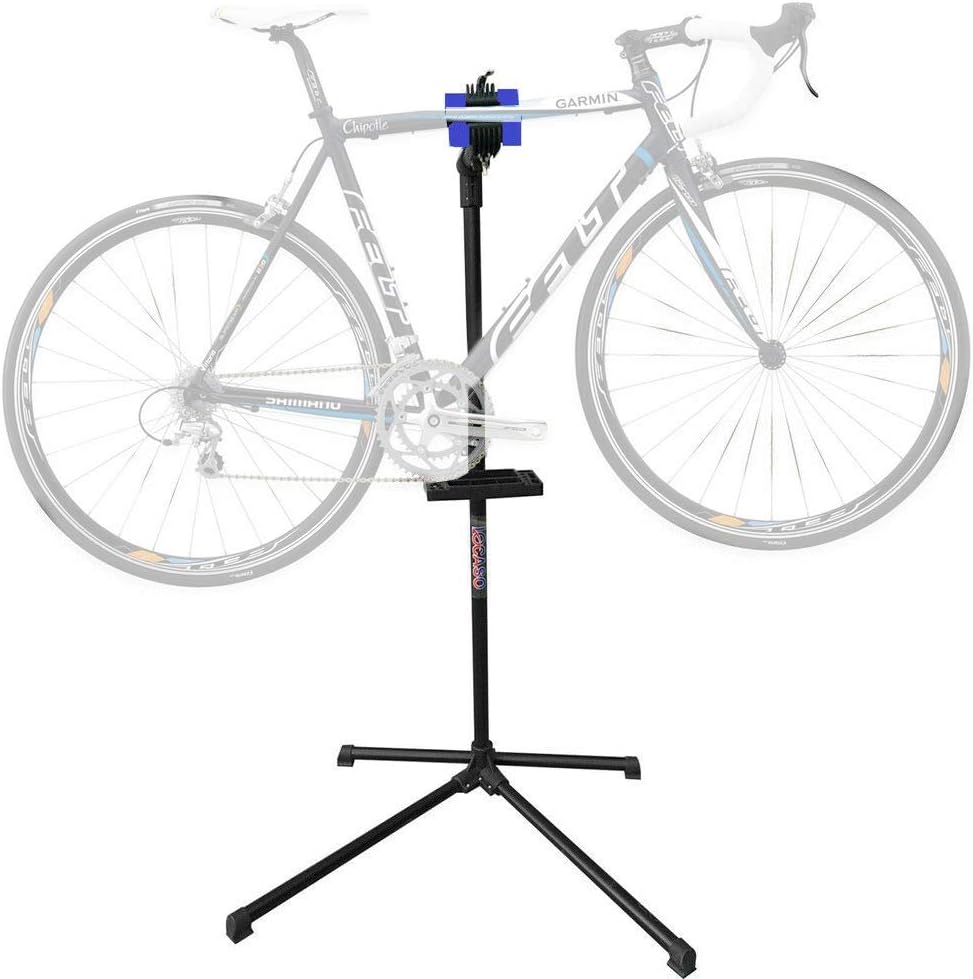 TAHA® Folding Adjustable Bicycle Maintenance Repair Stand Rack Mechanic Workstand S247