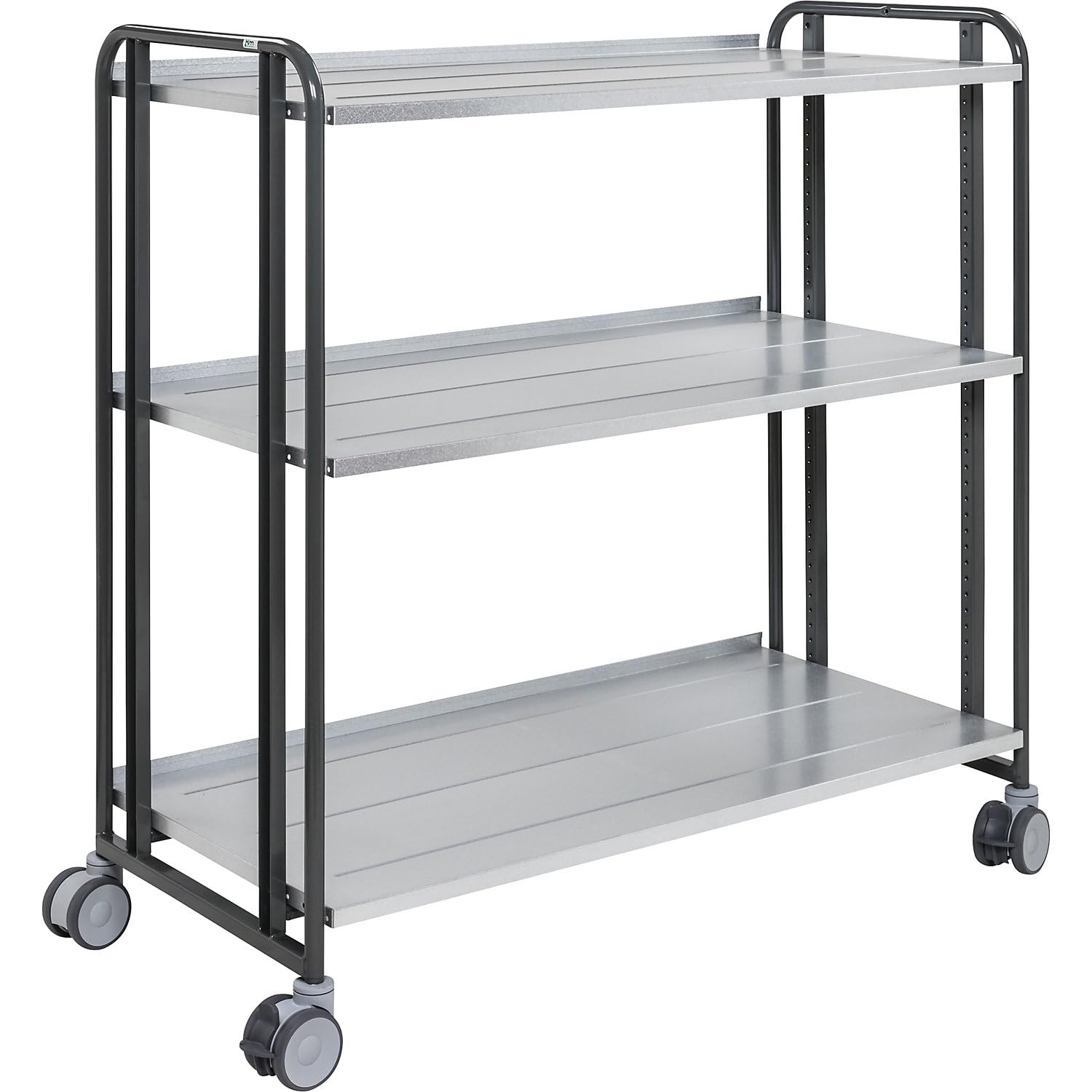 Chariot de préparation E-Commerce - 3 étages - L x l x H : 1277 x 638 x 1300 mm