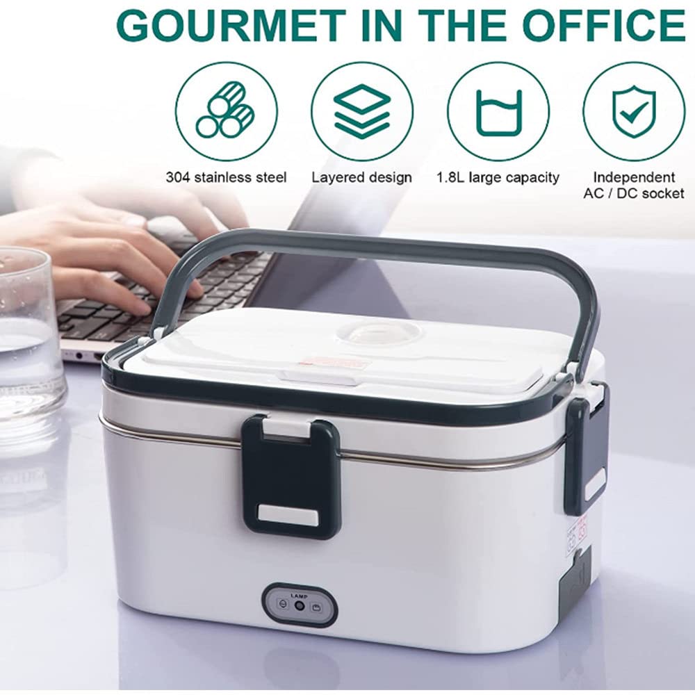 TRAVELISIMO Scaldavivande Elettrico Portatile 3 in 1 80W per Auto