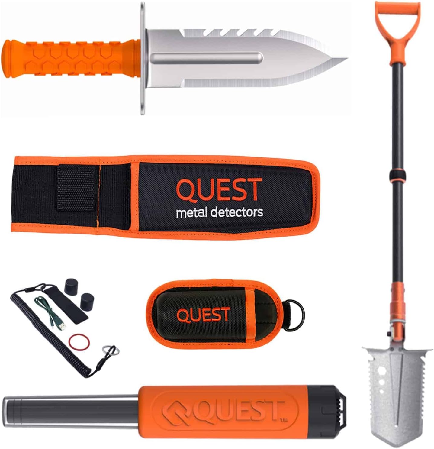 Quest XPointer Max Pinpointer with Quest Spade and Diamond Digger Tool
