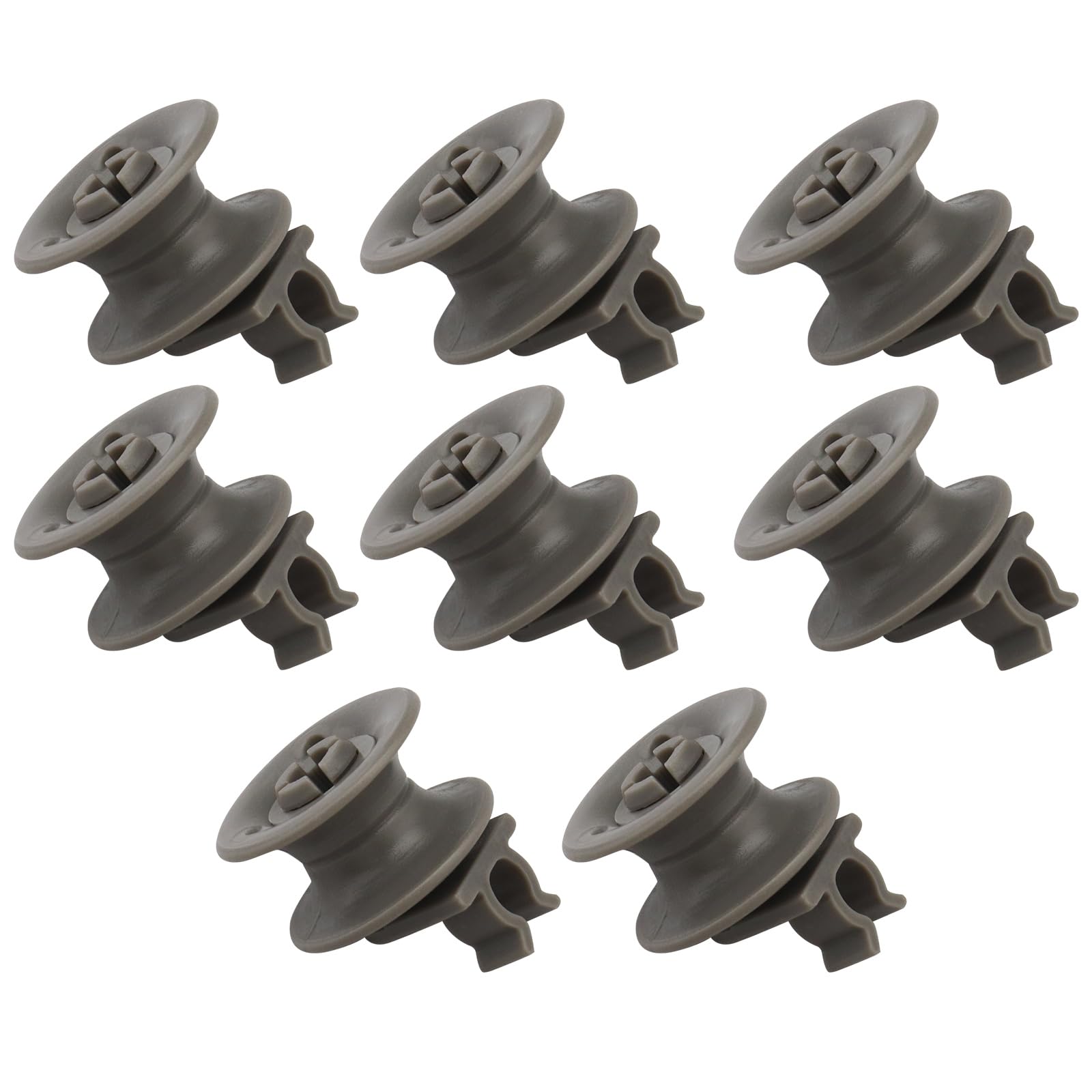 Roulettes en plastique pour panier supérieur de lave-vaisselle LG 4581DD3002A