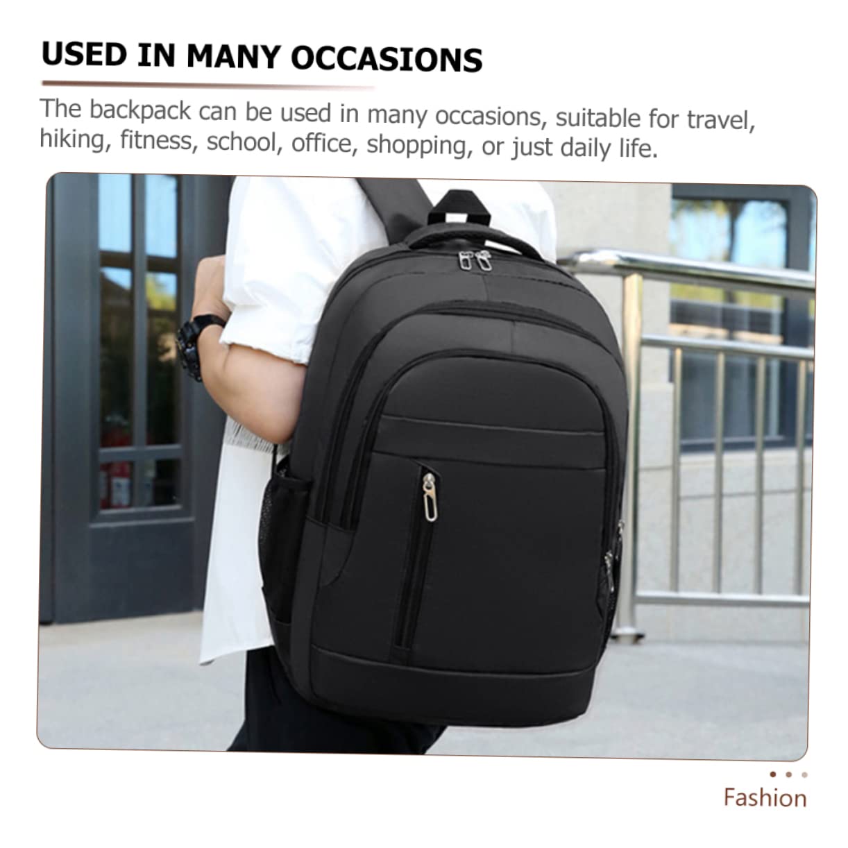 Mochila Portátil Grande para Hombre y Mujer Gran Capacidad, Material de Tela Oxford, Varios Estilos Adecuado para Fitness y Viajes Varios estilos