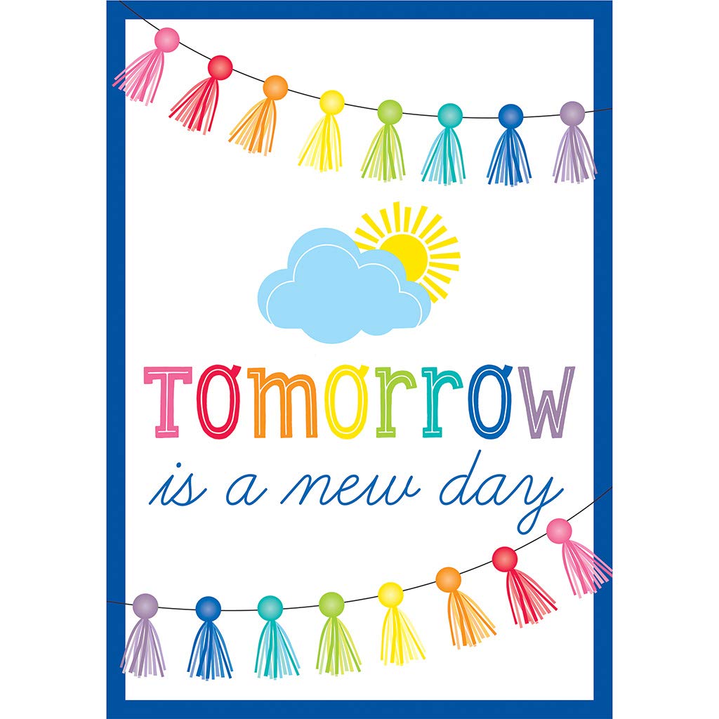 Hello Sunshine Tomorrow Is a New Day Poster