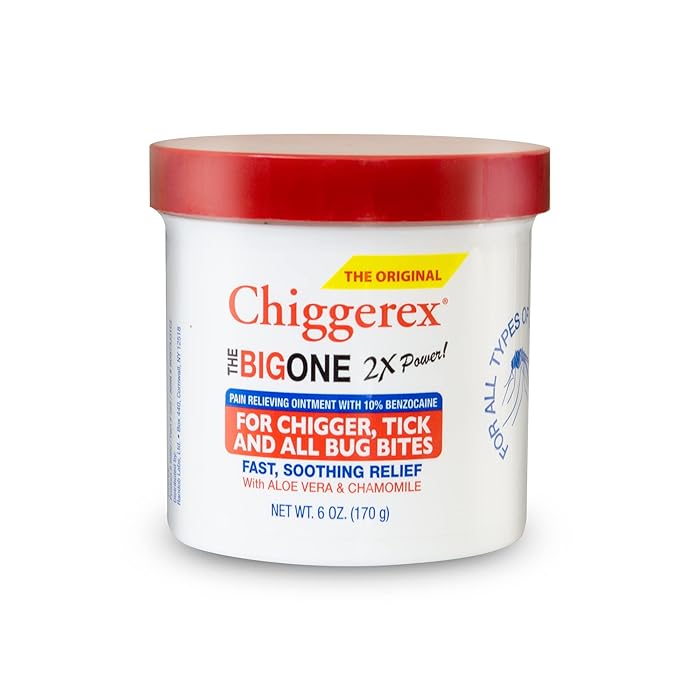 Buy Chiggerex 2X Power First Aid Medicated Ointment for Chiggers