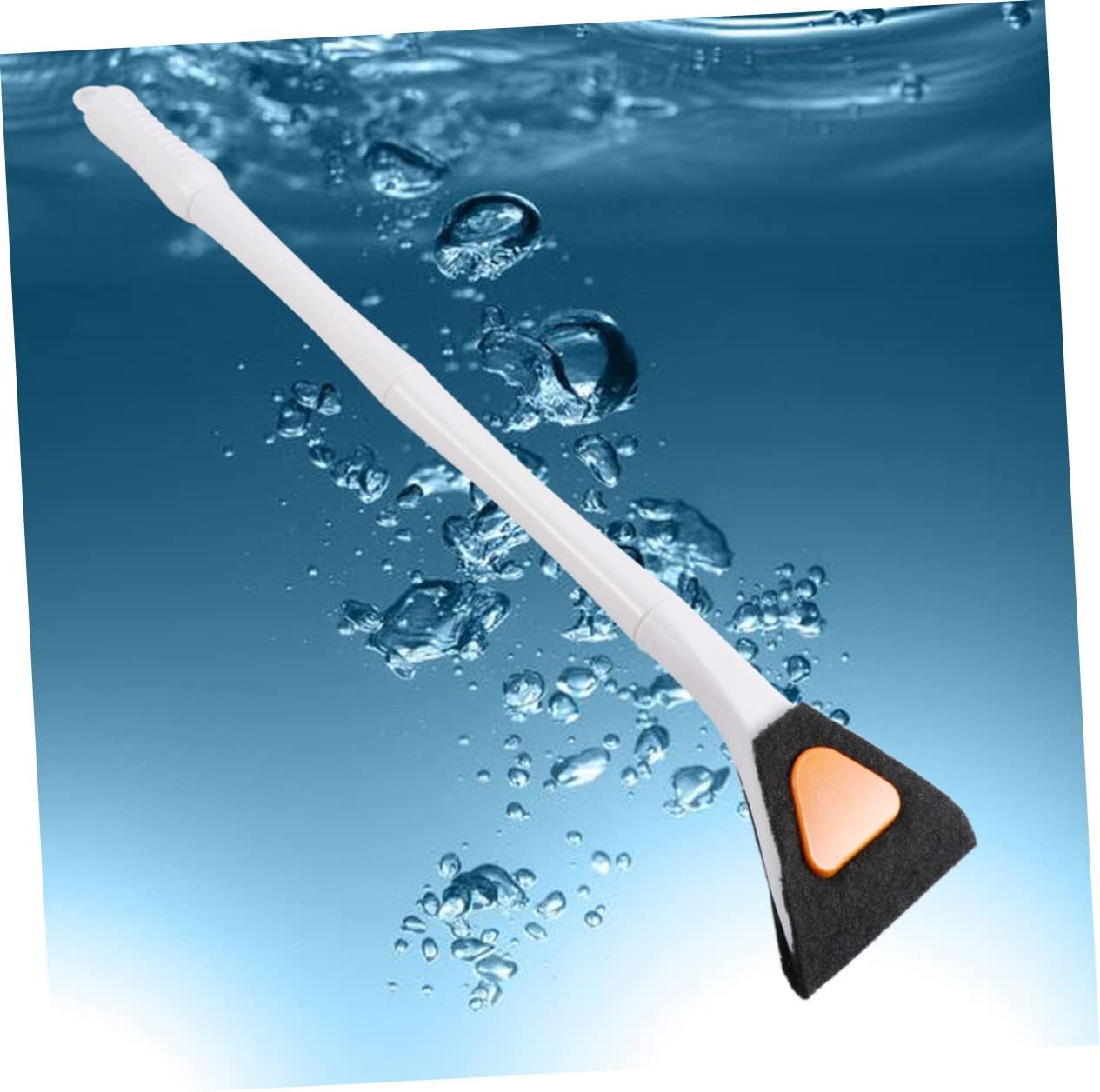 balacoo Glass Scraper Glass Squeegee Glass Fish Bowl Fish Tank Cleaning Tools Glass Aquarium Scrubber Cleaning Brush Multifunction Sponge