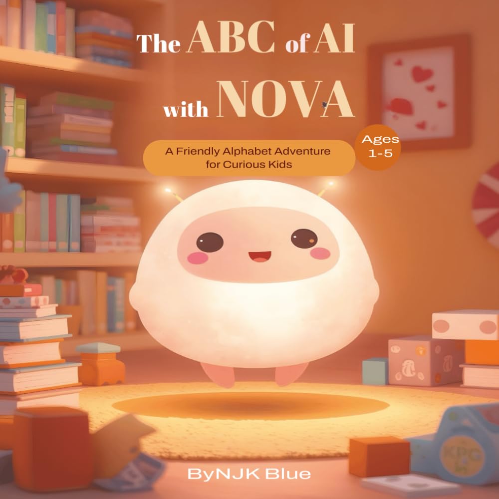 The ABC of AI With NOVA: A Friendly Alphabet Adventure for Curious Kids (Bright Minds Kids Collection)