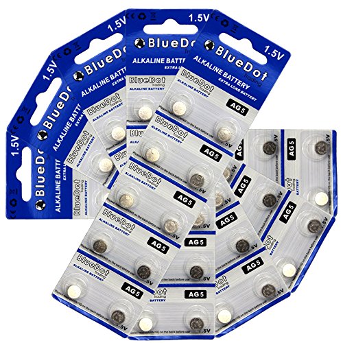 BlueDot Trading AG5 Batteries, 50 Count