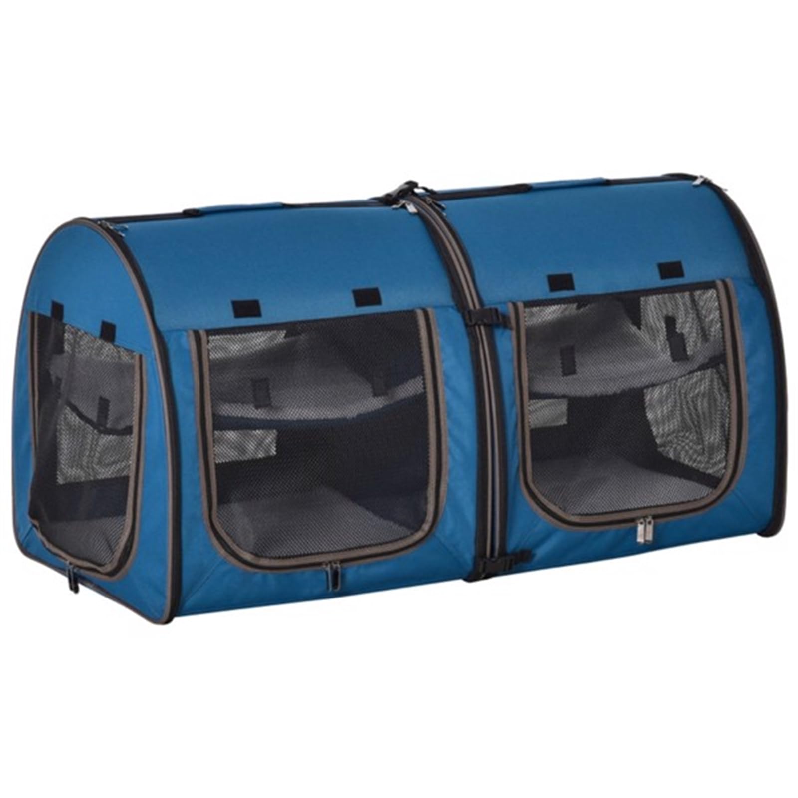 2-in-1 Portable Cat Bag Pet Bag Dog Bag Pet Supplies Foldable Design and Storage Bag 2 Mesh Windows