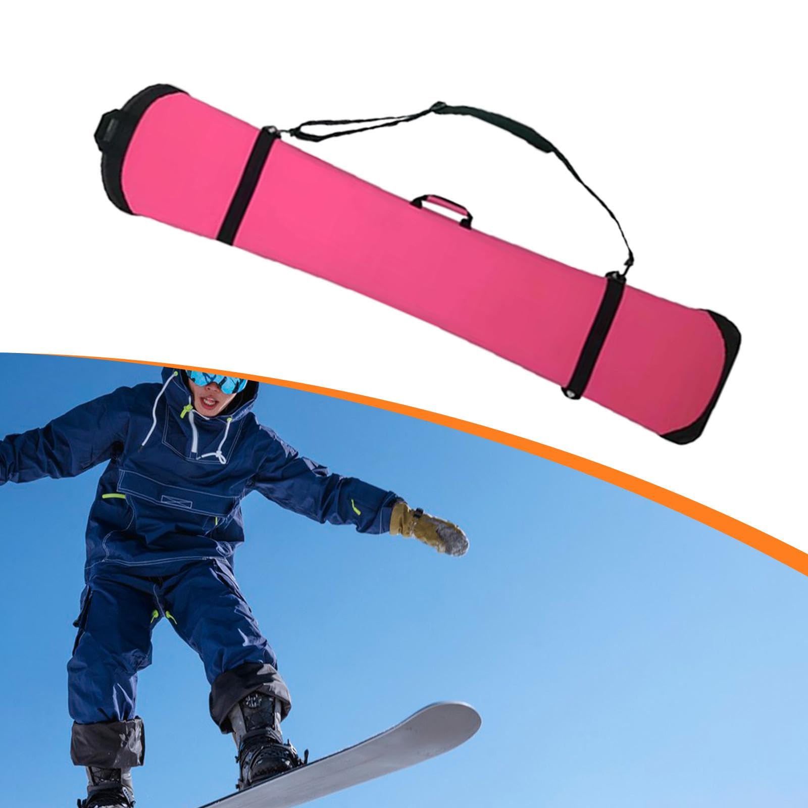 Homyl Snowboard Housse de Protection Snowboard Housse de Transport Sac de Rangement Pochette Universelle en Néoprène Souple avec Bandoulière Adaptée Aux Dép