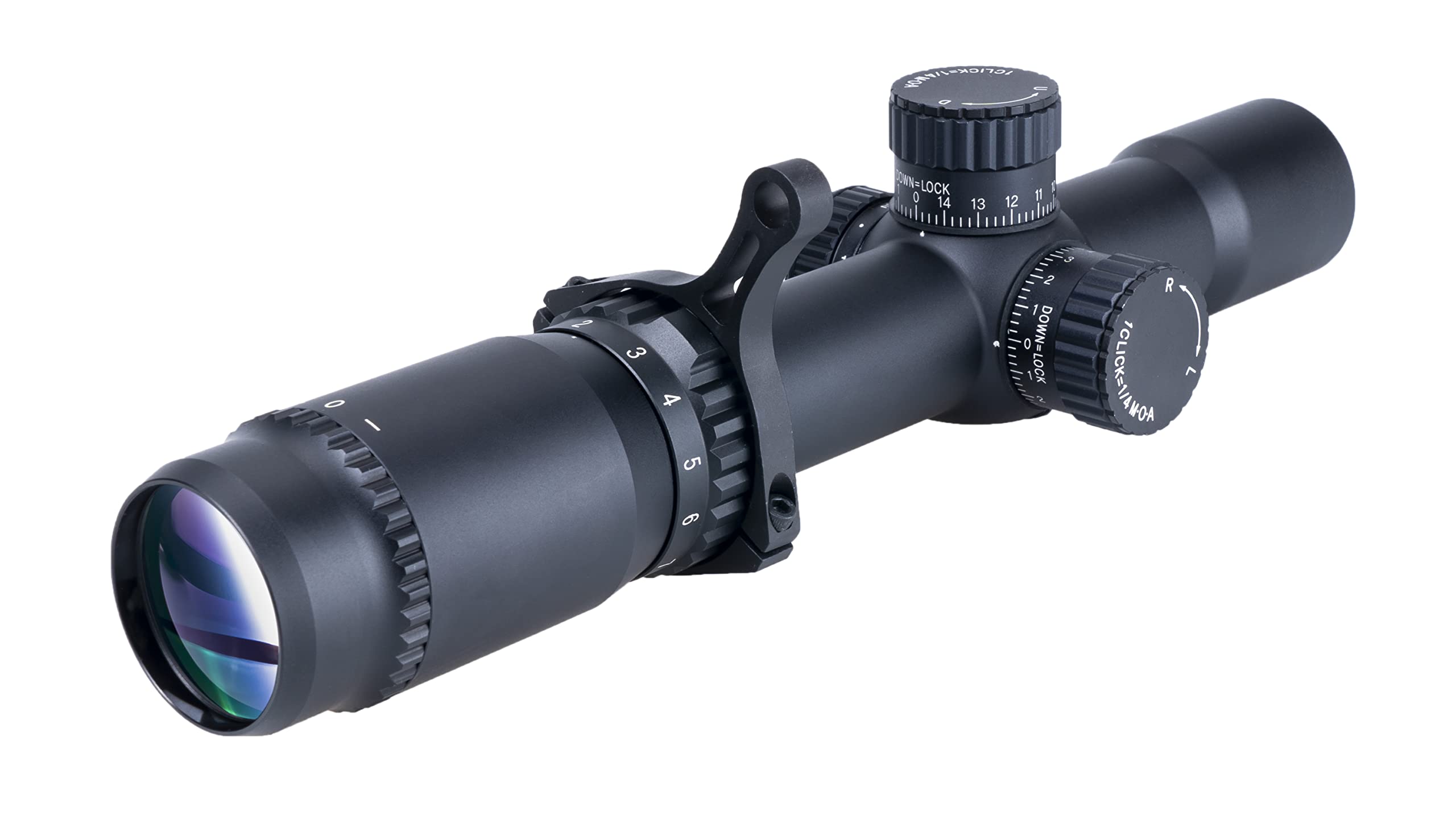 Viiko Long Eye Relief Scope 1-10x32 LPVO Half Mildot Reticle 7.5’ Eye Relief Fits Mosin 1891/30 M39 M44 Huge Eye Box Switch Viewer