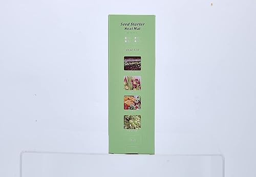 Miniatura 12 de Alfombrilla térmica impermeable duradera de 10 x 20.75 pulgadas, almohadilla térmica hidropónica cálida para germinación de plantas de interior,