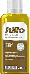 Enxaguante Bucal Hortelã Vegano Antisséptico 60ml Hillo, Sem Álcool e Sem Flúor