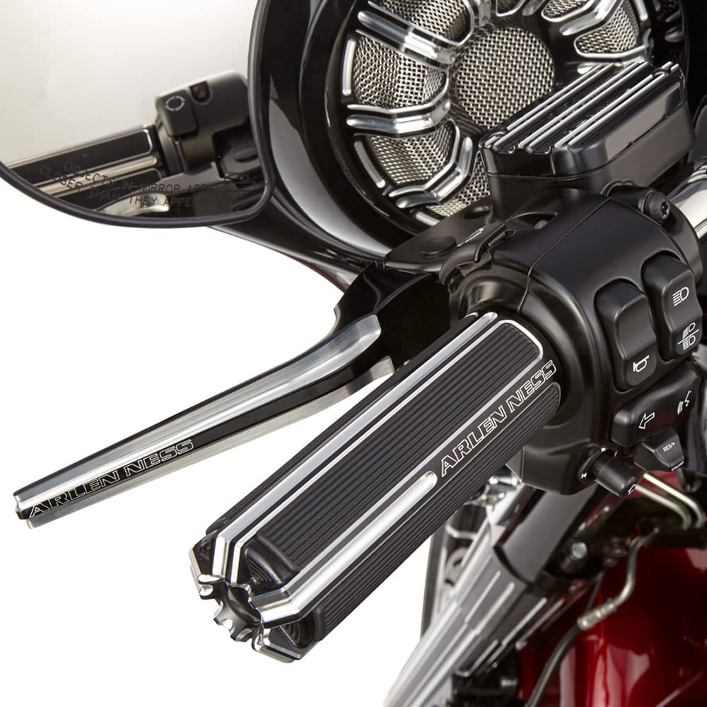 Amazon | Arlen Ness 07-124 ブラック Ness-Tech Grip | グリップ | 車