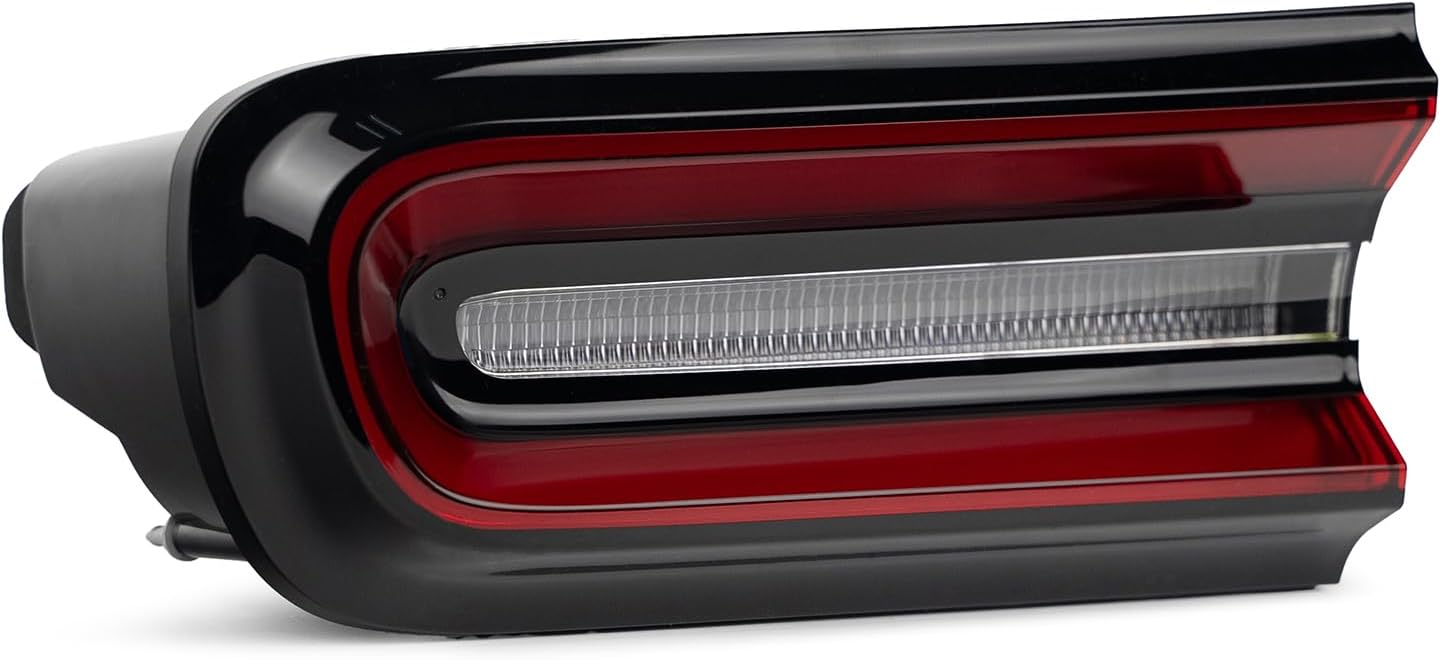 Tail Light Assembly Compatible with 2015-2023 Dodge Challenger-Left Taillight with Bulbs for Challenger LED Type, Replace CH2800207 68510771AA