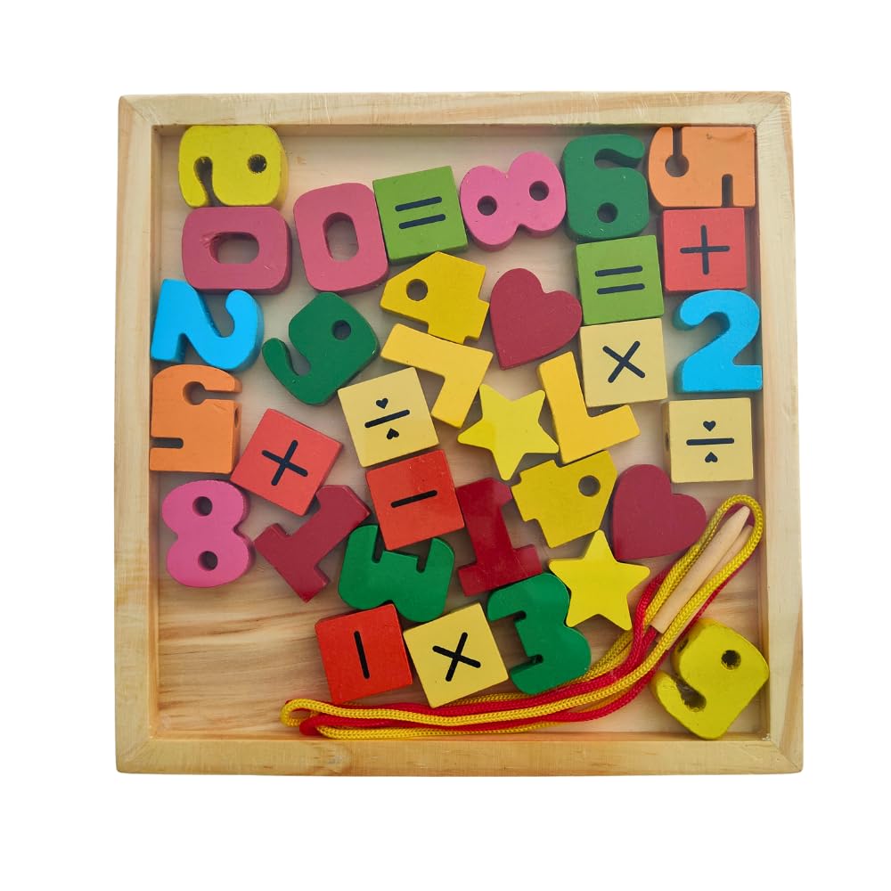 Babbles Wooden Lacing & Threading Game for 2 Years+ Kids Boys & Girls, Hand Eye Coordination, Fine Motor Skills (Animals) (B0CY2VD161) Amazon Price History, Amazon Price Tracker