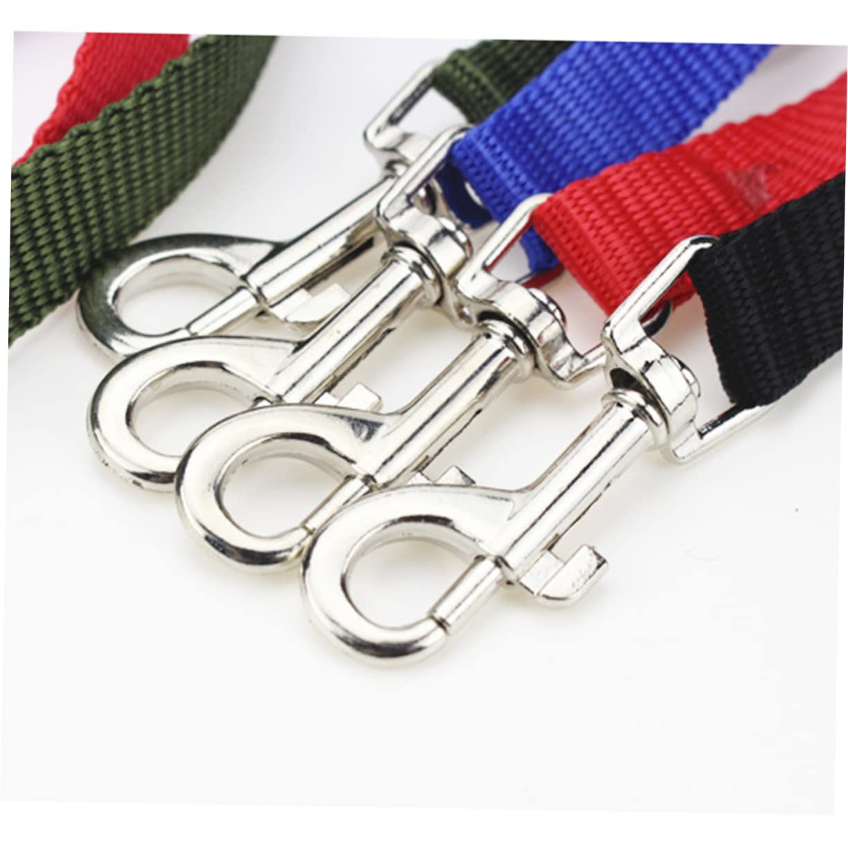 Balacoo Small Dog Double Cable Leash Sturdy No Tangle Nylon Pet Leash Dual Handles for Dogs Walk and Control