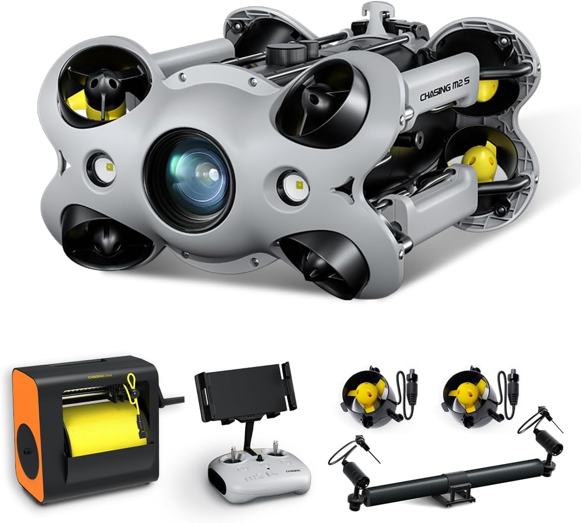 Chasing M2 S, Industrial-Grade Revolutionary Underwater Robot, Upgraded Intelligent Flightcontrol System and Image Algorithm, Unprecedented Underwater Perception and Freedom of Movement (6)