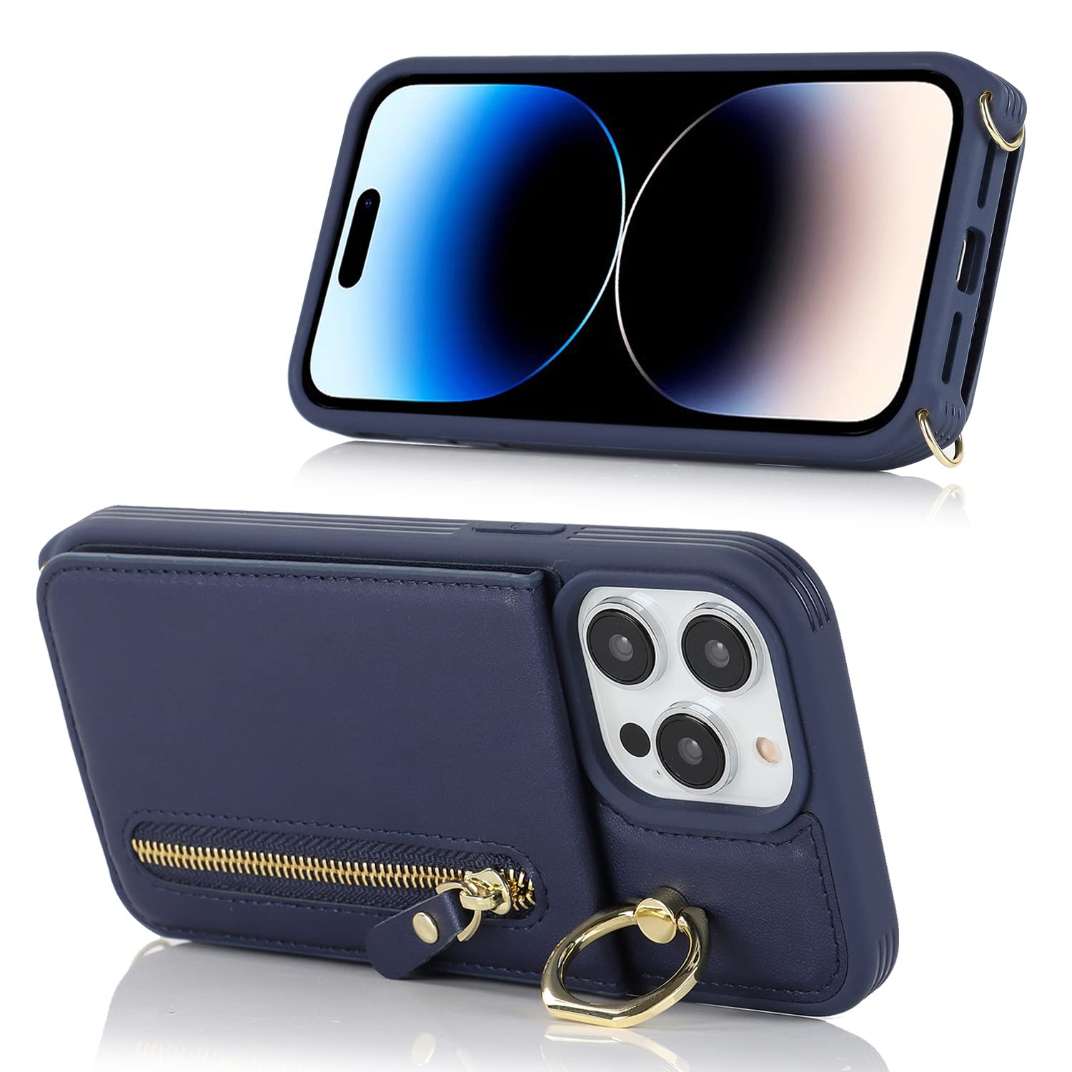 Amazon.co.jp: iCoverCase iPhone14pro ケース ストラップケース