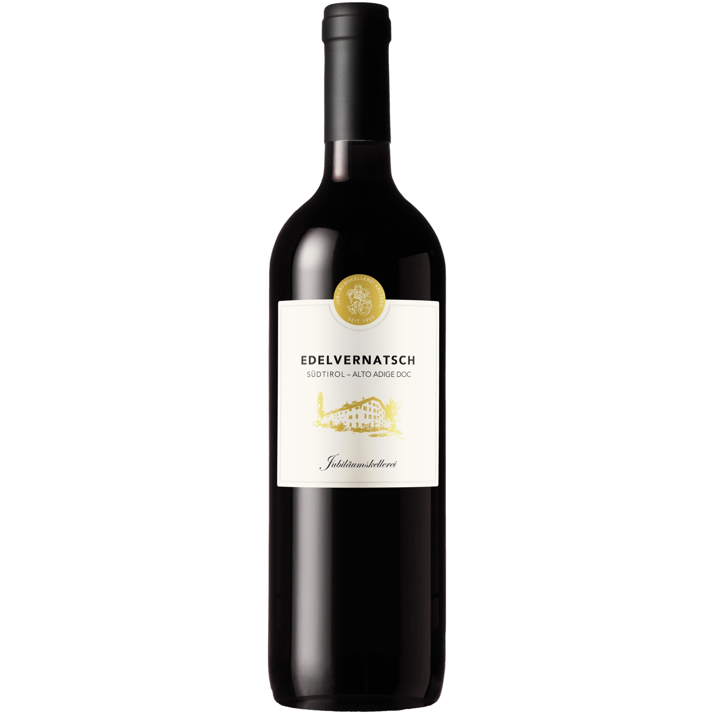 Jubiläumskellerei Kaltern Edelvernatsch DOC Rotwein Rot Trocken Italien inkl. FeinWert E-Book (12 x 0.75 l)