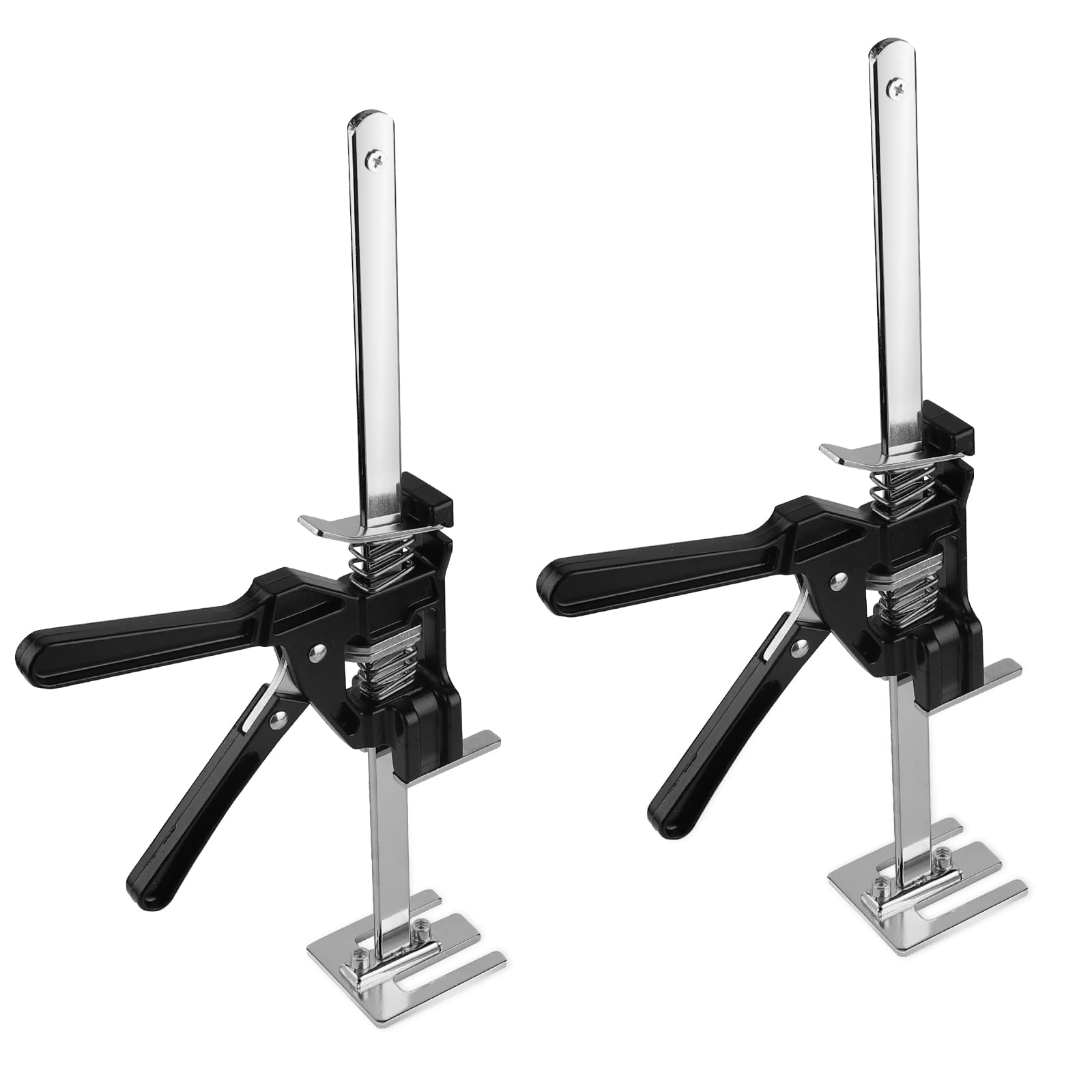 DBREAKS Lève-Plaques Manuel, 2 pièces Cric Manuel Meuble, 38cm Bras d'économie de Main-d'œuvre, Labor Saving Leve Meuble Cric Outil, pour les Planchers, Portes, D'armoires, Capacité de 260 kg