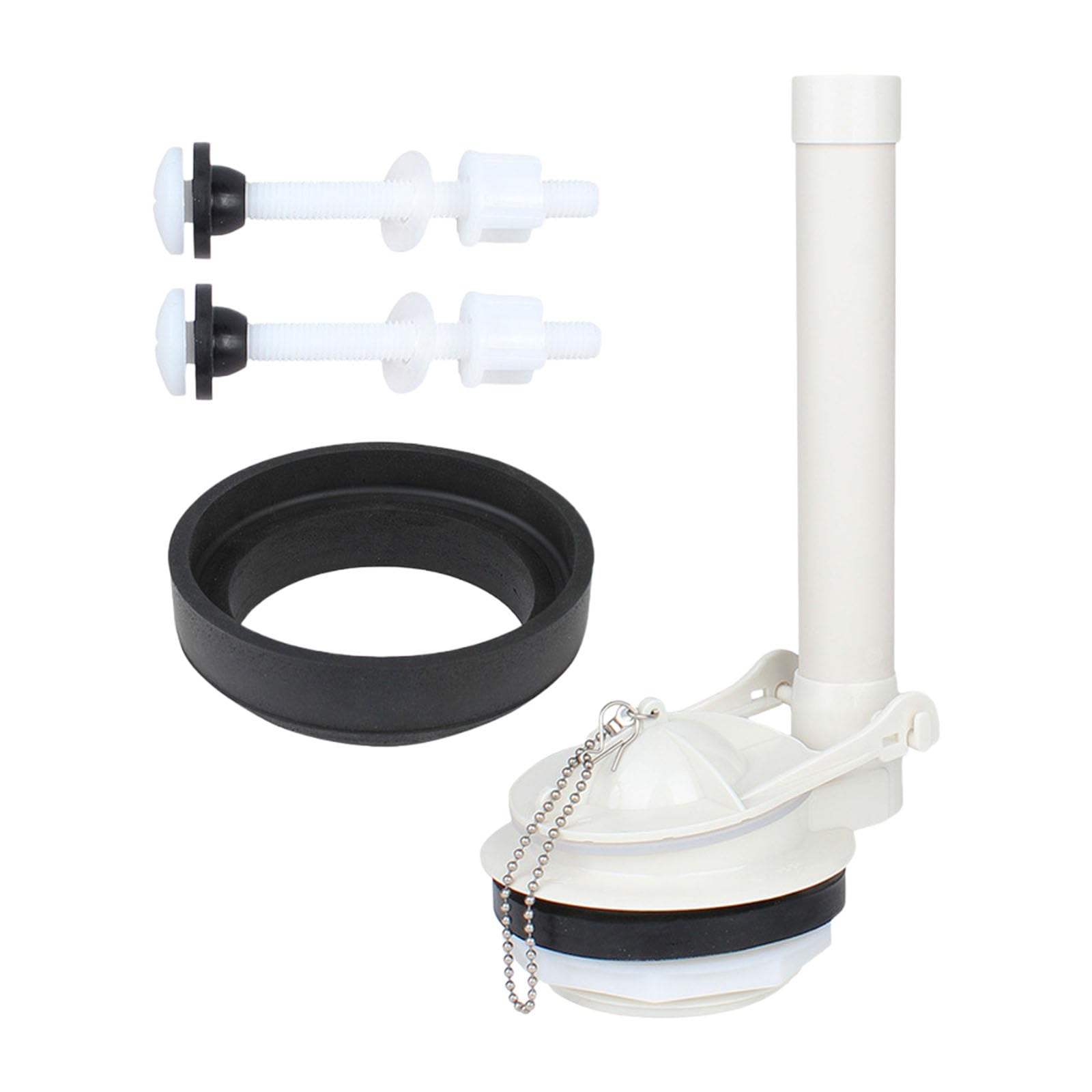 Kalttoy Multicolor 3Inch Toilet Flush Valved Accessories With Leak Silicone Sealing Gasket For Most Toilet Model Repairing Large Flush Valved Set