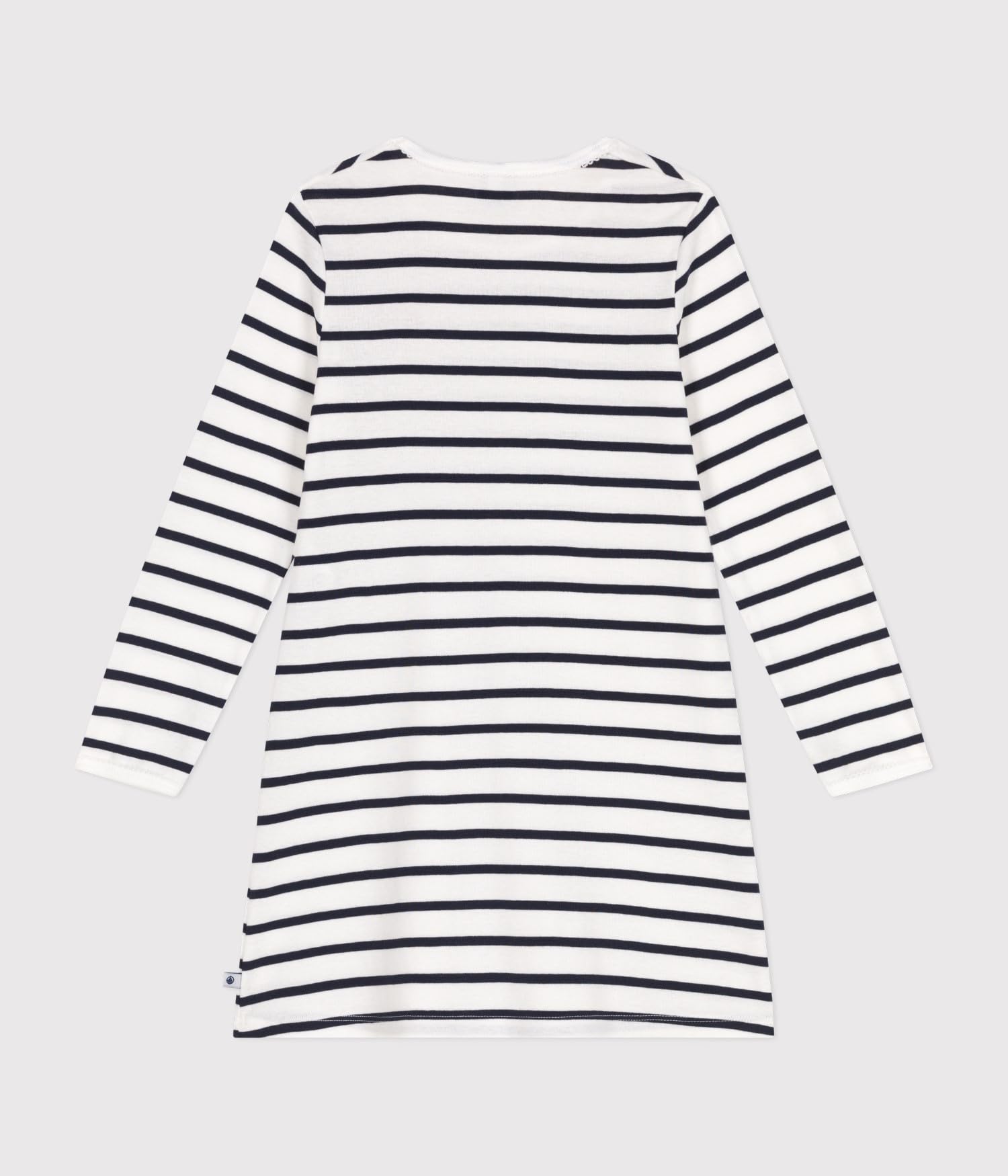 Petit Bateau A0au5 Chemise de Nuit Manches Longues Fille