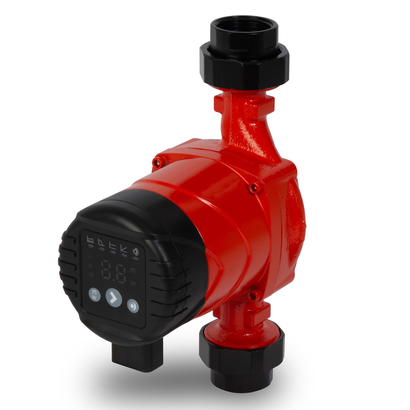 EBERTH Bomba de calefacción Bomba de circulación, 45W, 52 l/​min, Altura de impulsión máx. lado de presión 6m, Presión de impulsión máx. lado de presión 10 bar, 52 l/​min, Dimensión de conexión 1,​5"