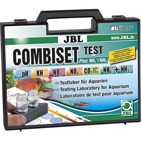 JBL Test Combi Set Plus NH4 25510 Testkoffer für Wasserwerte inkl. Ammonium-Test für alle Aquarien Cover
