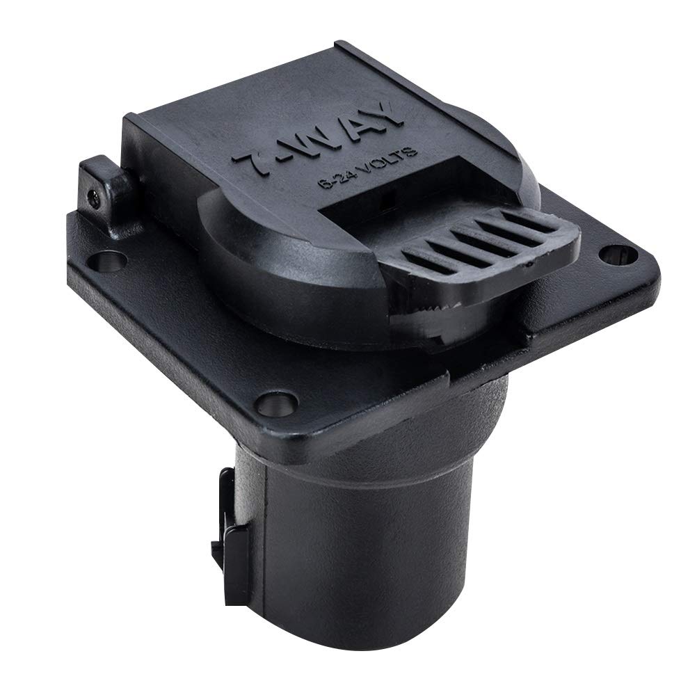 Buy WangQianNan Waterproof trailer adapter 624V 7 Pin Oblate Trailer