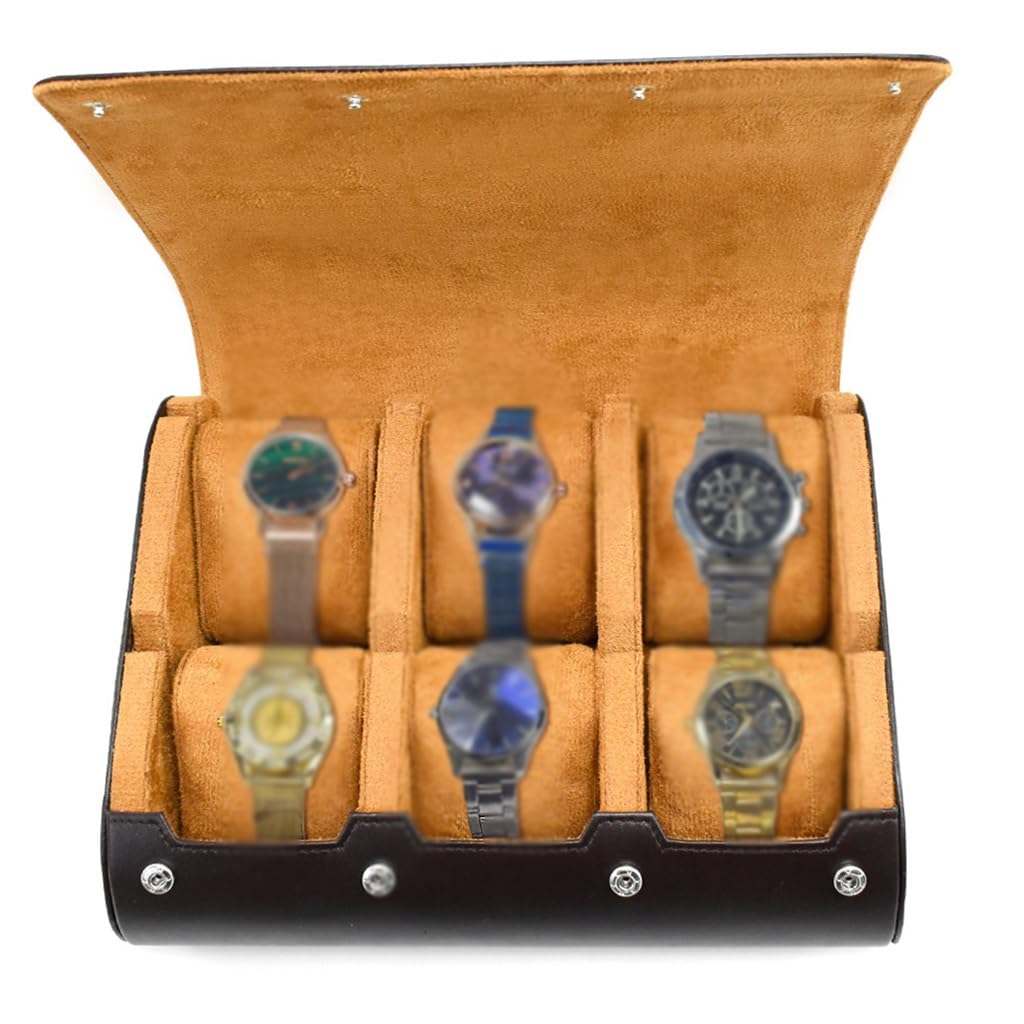 Boîtier de montre de collection haute capacité avec écrin de rangement en bois
