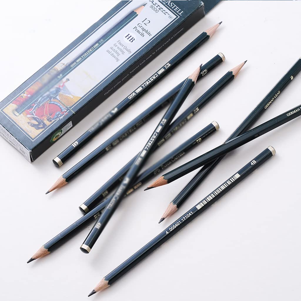 Amazon.co.jp: 勉強 16本の鉛筆プロのスケッチ鉛筆セットパステル