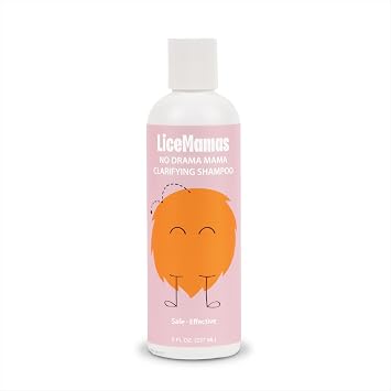 Clarifying Shampoo, Deep Cleansing Anti-Lice, No Harsh, 8 oz