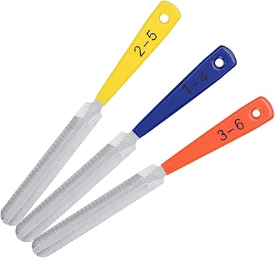 Demeras Good Efficiency Guitar Nut File Guitar Nail File for Any Guitar Technician for Guitar