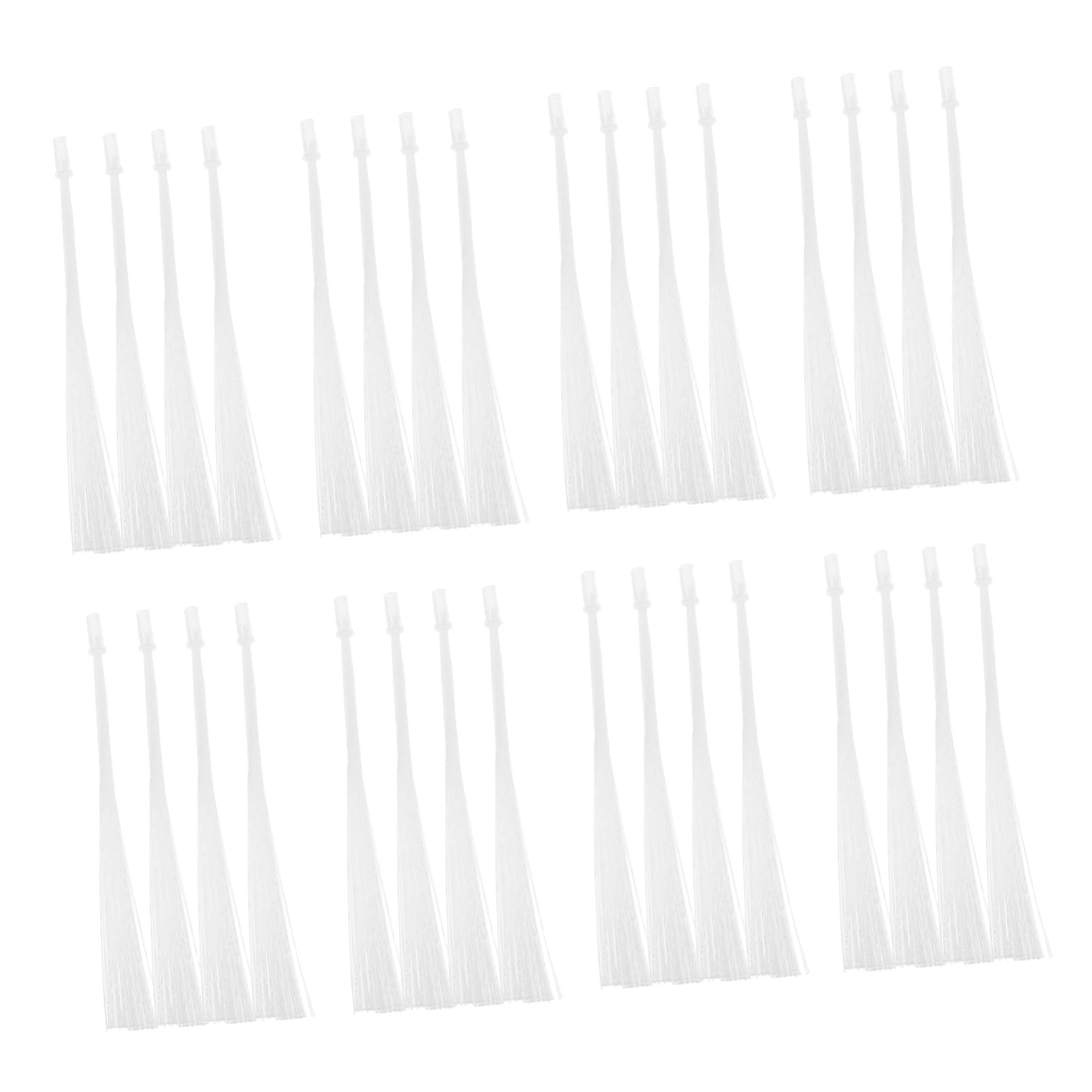 Happyyami 50pcs Fiber Optic Wands for Party Decorations Neon Table Decor Versatile Indoor Outdoor Use Easy Plugin Installation for Christmas Weddings and Events