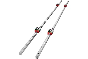 HSR15 Linear Rail? 1500mm 2pcs Linear Guideway Rail & 4X Square Type...