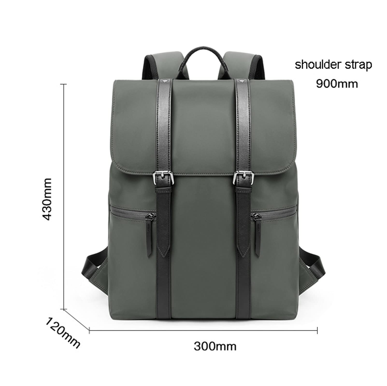 Plecak, plecak na laptopa 15,6 cala, tornister studencki o dużej pojemności, codzienna torba podróżna na ramię dla mężczyzn i kobiet (A 30 * 12 * 43cm)