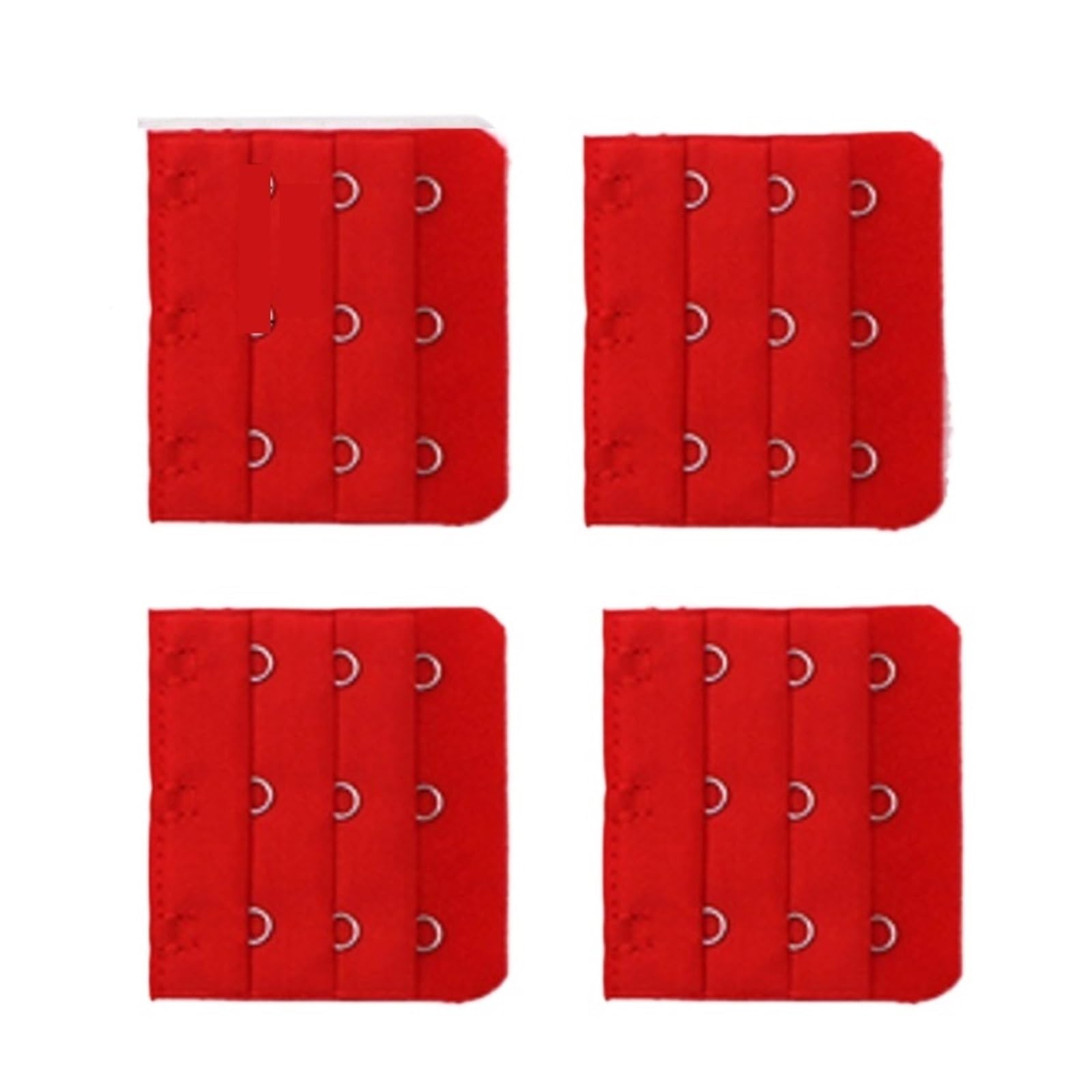 Extensor de Sujetador, 4 Uds., Extensores, extensión Correa, 2 Filas Ganchos, Accesorios íntimos for Mujer, Gancho Alargado