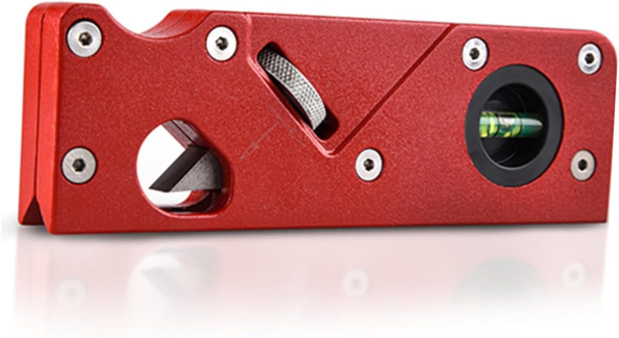 Aluminum Alloy Trimming Plane Adjustable Manual Woodworking Tool for Chamfering and Trimming High Strength for Polishing and Burring