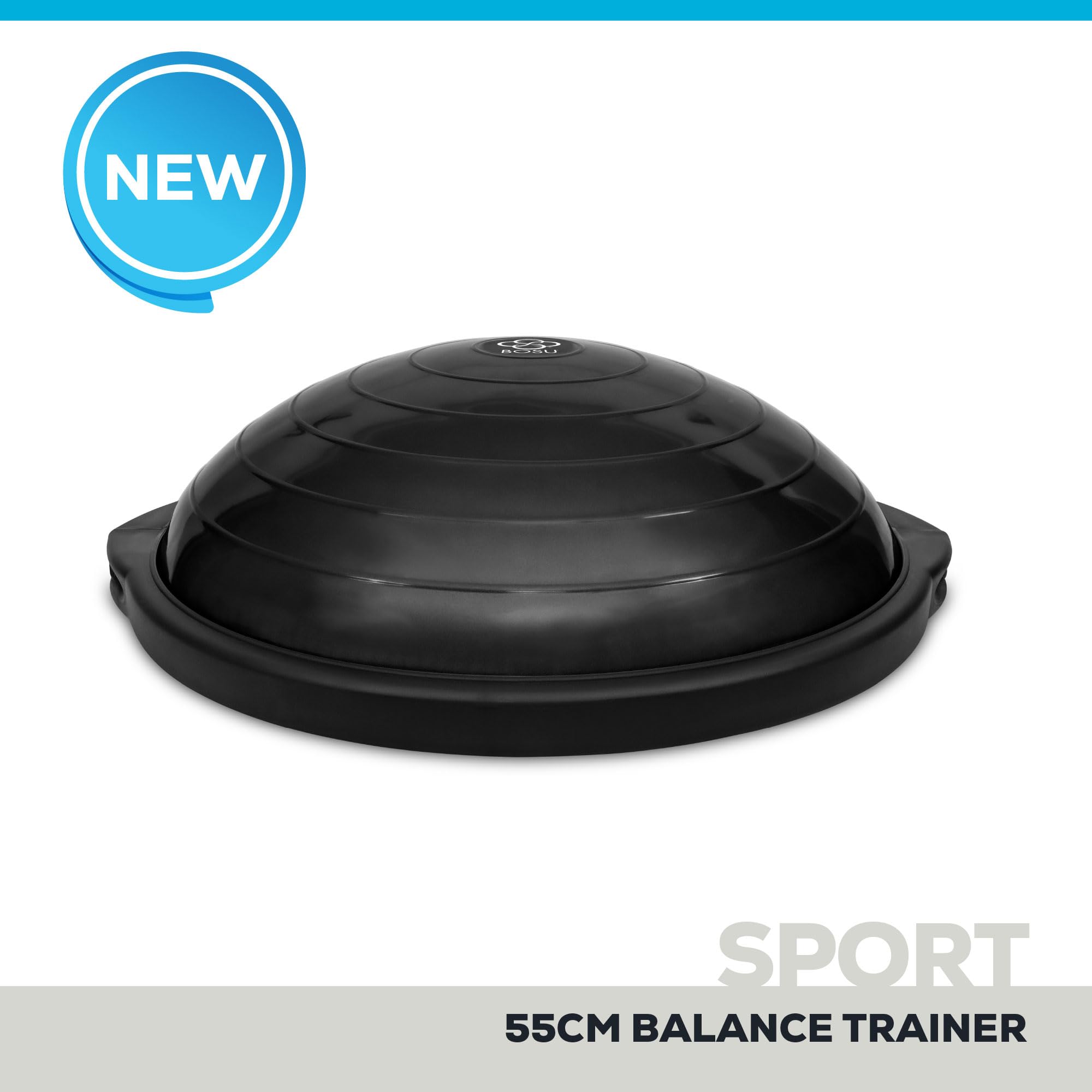 BOSU Sport Balance Trainer, Reisegröße ermöglicht einfachen Transport und Lagerung, 50 cm