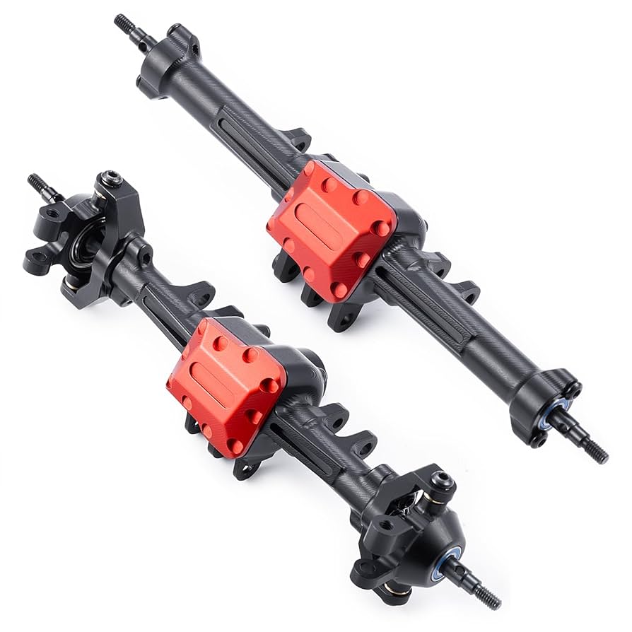 Amazon.com: AXSPEED Front & Rear Axles Set Complete Axles