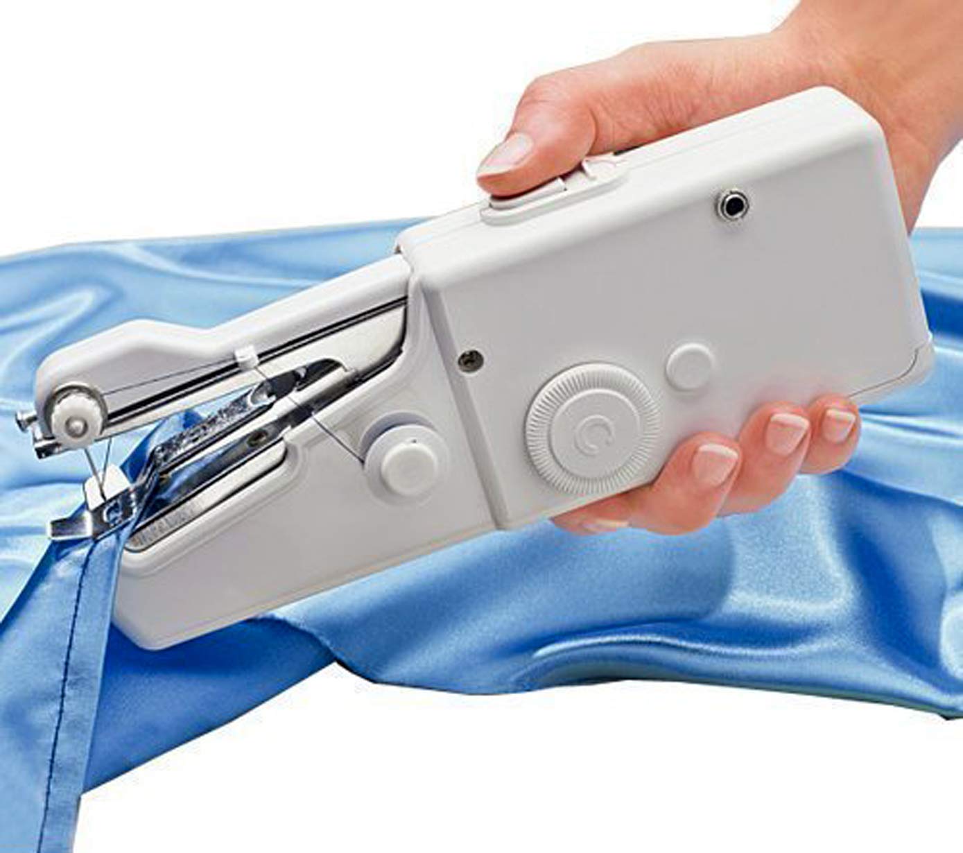 KeepSake Hand-Held Cordless Stapler Portable Sewing Machine for Cloth & Garment Stitching(Color May Vary)