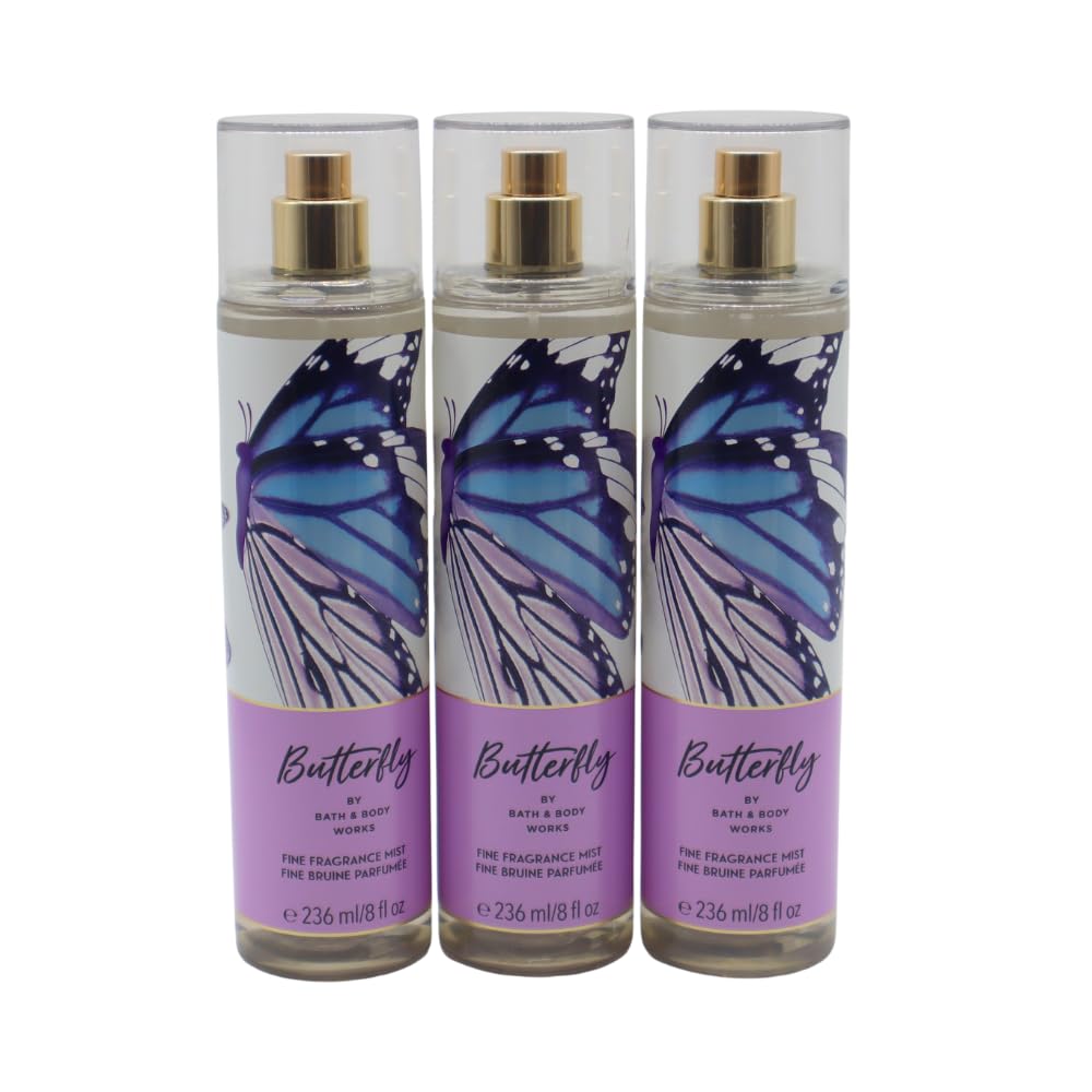 Amazon.com : Bath & Body Works BUTTERFLY Fine Fragrance Mist 3