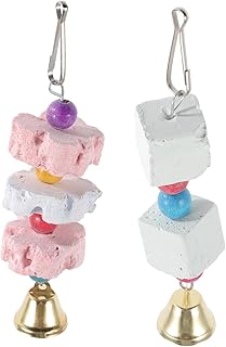 Balacoo 2 Pçs Hamster Corda Molar Brinquedos Papagaio Chinchila Mastigar Brinquedos Pássaros Para Gaiola Gaiola Papagaio Brinquedo Mastigar Papagaio Brinquedo Mastigar Acessórios Para