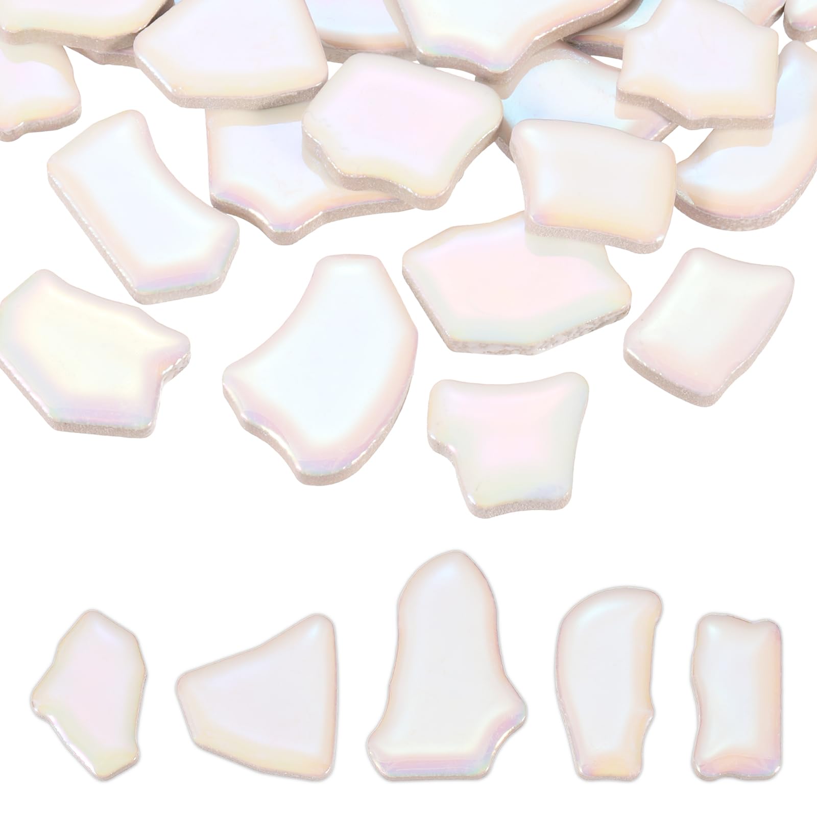 PATIKIL 250g/0.55LB Irregular Ceramics Mosaic Tiles