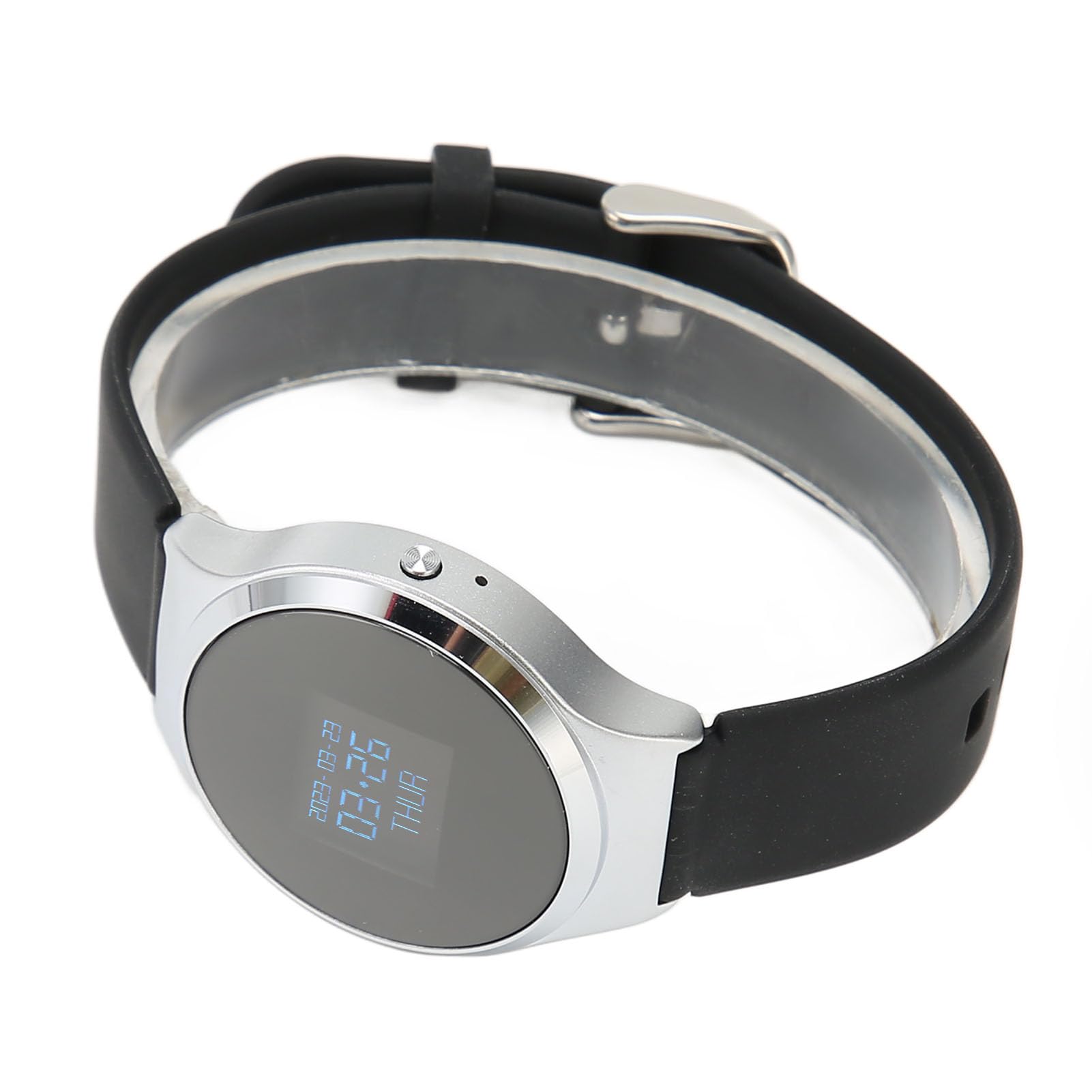 Grabadora de Voz de Reloj Inteligente, Dispositivo de Grabación de Pulsera de Voz de Audio con Reproductor de MP3, Contraseña, Reducción de Ruido HD Grabadora de Voz Digital (8 GB)
