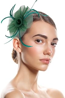 Hats For Women Fascinators Womens Pillbox Flower Hat For Tea Party Cocktail Ball Wedding Church Girls Headbands